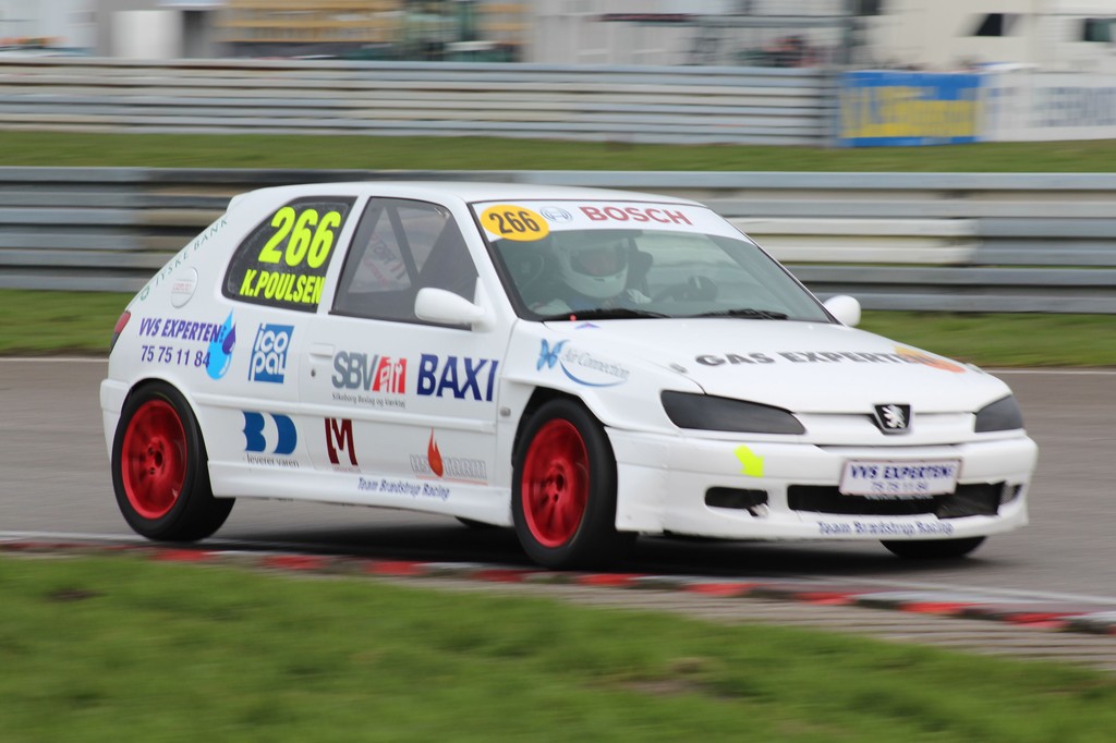 Kurt Poulsen deltager i år i en Peugeot 306 GTI i Division 2
(Foto: JJ Media)